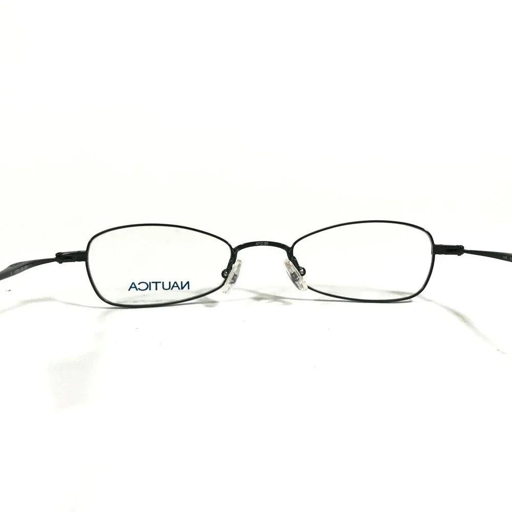 Nautica Eyeglasses Frames N7058 075 Green Rectangular Full Rim 47-20-140